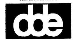 DDE trademark