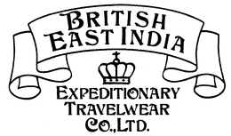 BRITISH EAST INDIA EXPEDITIONARY TRAVELWEAR CO., LTD. trademark