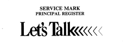LET'S TALK trademark