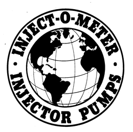 INJECT-O-METER INJECTOR PUMPS trademark