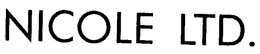 NICOLE LTD. trademark