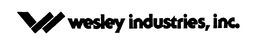 W WESLEY INDUSTRIES, INC. trademark
