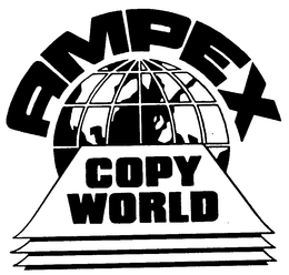 AMPEX COPY WORLD trademark