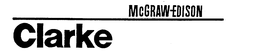 MCGRAW-EDISON/CLARKE trademark