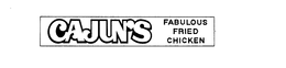 CAJUN'S FABULOUS FRIED CHICKEN trademark