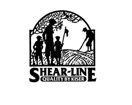 SHEAR-LINE QUALITY BY KISER trademark