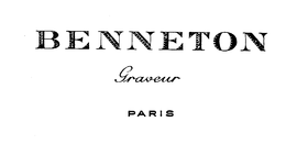 BENNETON GRAVEUR PARIS trademark