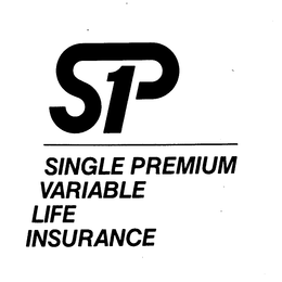 SP1 SINGLE PREMIUM VARIABLE LIFE INSURANCE trademark