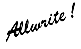 ALLWRITE! trademark