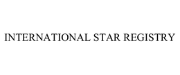 INTERNATIONAL STAR REGISTRY trademark