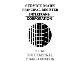 INTERTRANS CORPORATION TOTAL INTERNATIONAL TRANSPORTATION trademark