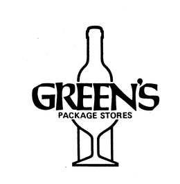 GREEN'S PACKAGE STORES trademark