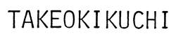 TAKEOKIKUCHI trademark