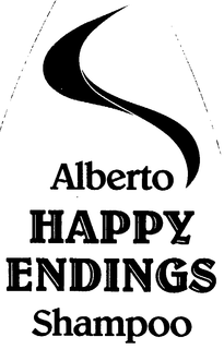 ALBERTO HAPPY ENDINGS SHAMPOO 15 FL. OZ. trademark