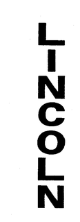 LINCOLN trademark