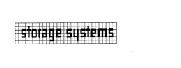 STORAGE SYSTEMS trademark
