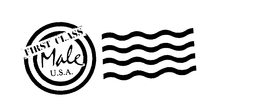 FIRST CLASS MALE U.S.A. trademark