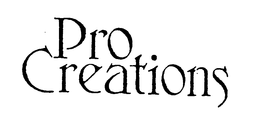 PRO CREATIONS trademark