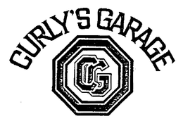 C G CURLY'S GARAGE trademark
