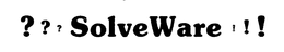 ??? SOLVEWARE !!! trademark