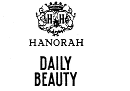 H H HANORAH DAILY BEAUTY trademark