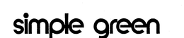 SIMPLE GREEN trademark