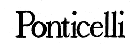 PONTICELLI trademark