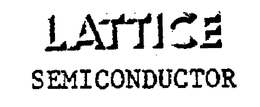 LATTICE SEMICONDUCTOR trademark