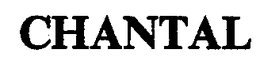 CHANTAL trademark