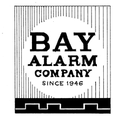 BAY ALARM COMPANY SINCE 1946 trademark