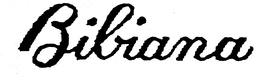 BIBIANA trademark