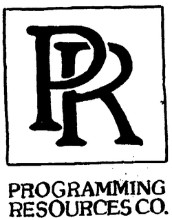 PR PROGRAMMING RESOURCES CO. trademark