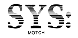SYS: MOTCH trademark