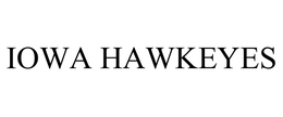 IOWA HAWKEYES trademark