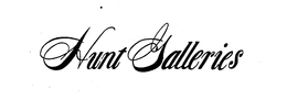 HUNT GALLERIES trademark