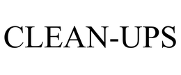 CLEAN-UPS trademark