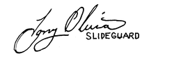 TONY OLIVA SLIDEGUARD trademark