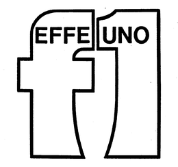 F1 EFFE UNO trademark