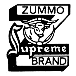 Z ZUMMO SUPREME BRAND trademark