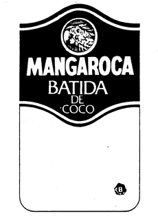 MANGAROCA BATIDA DE COCO trademark