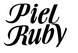 PIEL RUBY trademark
