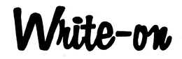 WRITE-ON trademark
