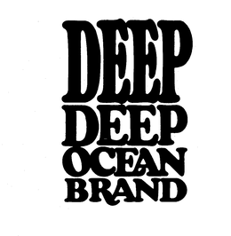 DEEP DEEP OCEAN BRAND trademark