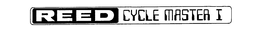 REED CYCLE MASTER I trademark
