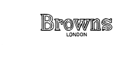 BROWNS LONDON trademark