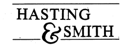HASTING & SMITH trademark