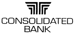 CONSOLIDATED BANK trademark