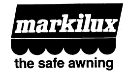 MARKILUX THE SAFE AWNING trademark