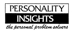 PERSONALITY INSIGHTS THE PERSONAL PROBLEM SOLVERS trademark