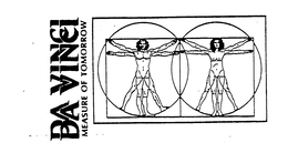 DA VINCI DA VINCI MEASURE OF TOMORROW trademark